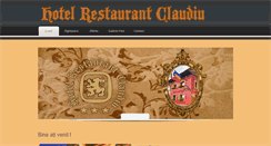 Desktop Screenshot of hotelclaudiu.ro